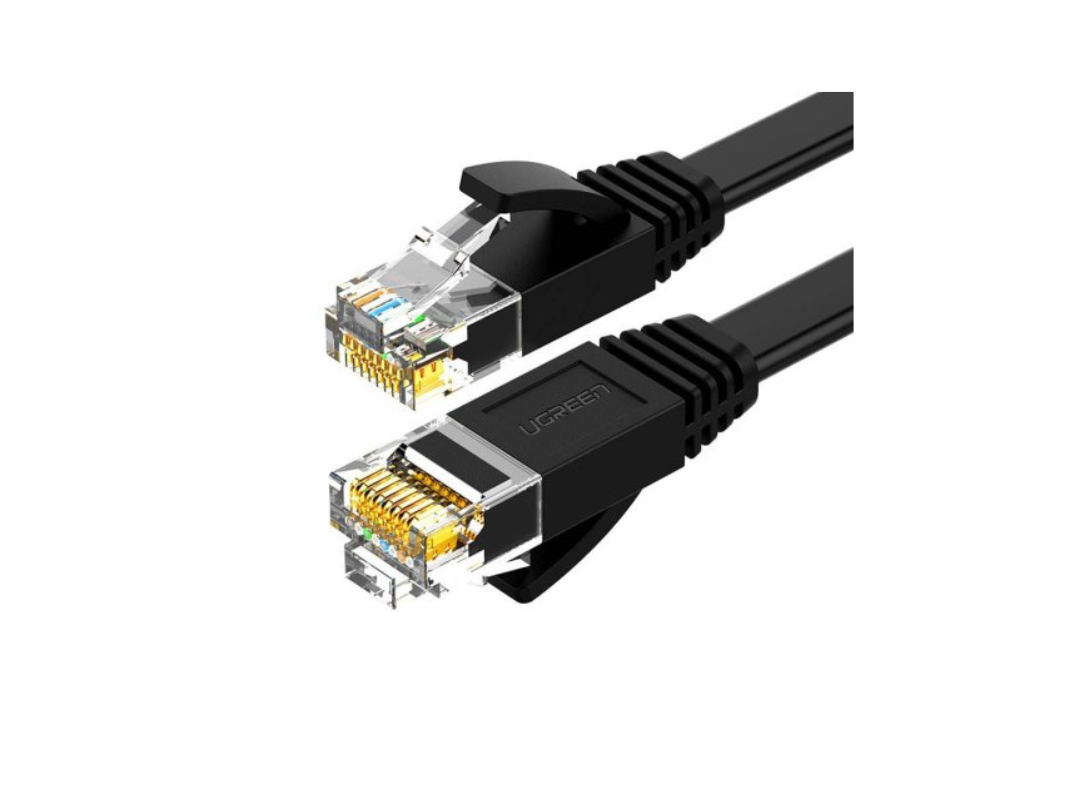 كابل LAN U/UTP CAT 6 من uGreen بطول 0.5 متر (أسود) NW102-20158 كابل LAN U/UTP CAT 6 من uGreen بطول 0.5 متر (أسود) NW102-20158